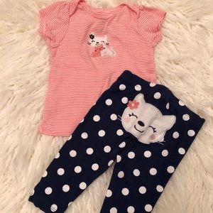 Carters Child of Mine Kitty Outfit